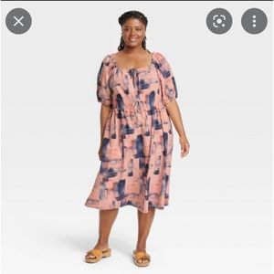 Universal Thread Women’s Puff Short Sleeve Dress